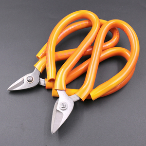 短嘴剪刀金银水口焊片弯嘴剪珠宝首饰加工具打金器材短咀剪刀金雕