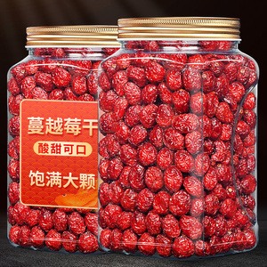 整颗蔓越莓干350g曼越梅莓干果干雪花酥烘培专用慢莓果干曼月莓干