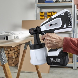 充电式小型电动油漆喷枪喷漆枪乳胶漆喷涂机涂料喷漆抢家用工具器