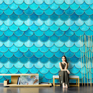 00xiaobalaziwwy淘宝双色可翻鱼鳞珠片涂鸦墙 亮片画布框 幼儿园