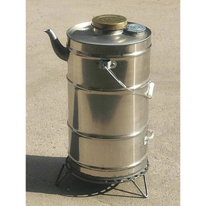 家用加厚空心木柴烧水壶大容量烧柴柴火炉柴炉室外庭院穿心大号