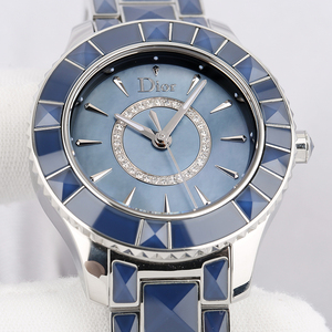 【95新】迪奥 dior christal系列 石英机芯 二手时尚 女士手表