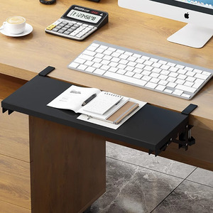 桌面延长板加长电脑桌子延伸板免打孔加宽接板支撑板托架工位神器