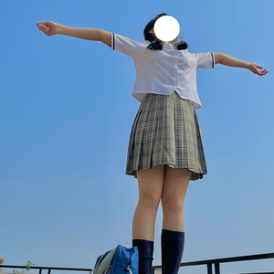 萌芽jk  正统日制面料·校供同格·格裙zhbd.日本校服代工厂生产