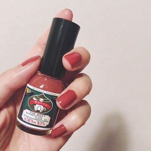 现货 日本京都上羽绘惣胡粉指甲油 水性可撕 古代岱褚 / 绯铜色