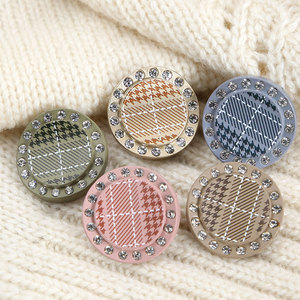 高档衣服装饰镶钻纽扣时尚百搭毛衣大衣服装钮扣外套上衣扣子配件