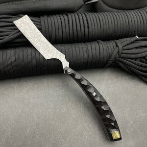 手工锻打大马士革vg10钢明匠手工剃刀手工开刃理发剃须刮脸刀剃刀