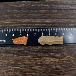 高古新石器时期石叶刮削器打制石器石核红山文化科普教学标本收藏