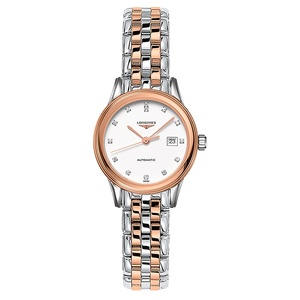 longines浪琴女表军旗系列女士机械表瑞士手表女腕l42743997