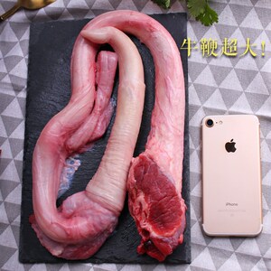 牛鞭特大2kg全套整只正宗新鲜冷冻牛宝牛蛋牛三宝顺丰包邮