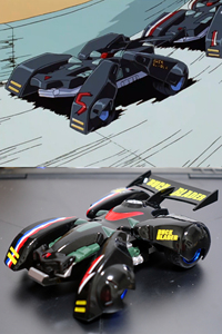 【美国队】跳跃者强力推进装置四轮悬浮底盘尾翼 田宫19303四驱车