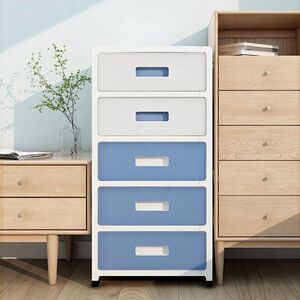 新收纳柜子超大号75cm宽加高加厚储物柜多功能抽屉式简易衣柜整理