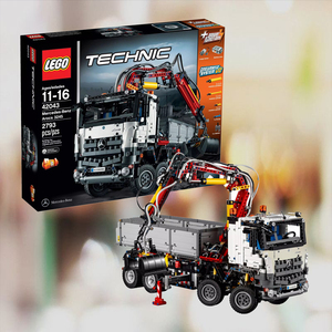 lego乐高积木科技机械组奔驰重型卡车42043电动益智动力马达玩具