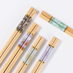 天然楠竹筷子家用高档1-10双成人竹木公筷防霉防滑家庭分筷健康