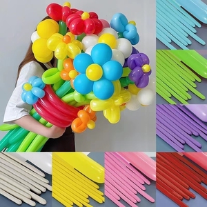 100支joooy260魔术气球长条造型儿童卡通汽球花束摆摊装饰品布置