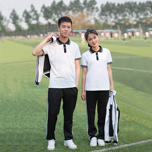 校服套装中学生黑白夏