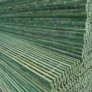 竹羊床漏粪板竹制穿钉配件养羊设备竹排板