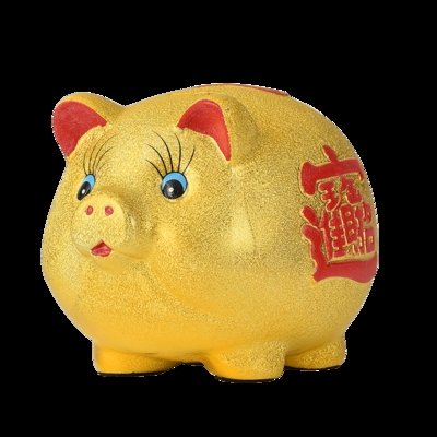 2021金l猪存钱罐大人用家用大容量不可取大号只进不出可存可取猪