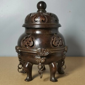 古董真品摆件纯铜