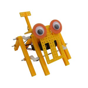 小学生科技小制作小发明手工八足机器人stem儿童科学实验玩具器1