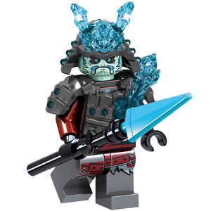 第三方兼容乐高新品幻影忍者武士套装暴风雪武反派秋田冰皇人仔男