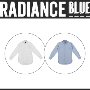 drakes 蓝染丹宁宽松长袖衬衫外套男英产现货radiance-blue