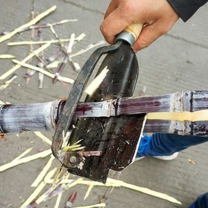 加重加厚型甘蔗刨刀砍甘蔗专用型刀家用水果削皮刀去皮薄手动工具