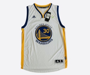 斯蒂芬库里球衣 主场白 球迷版 r30热印 swingman