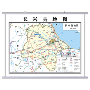 电子版素材交通水系卫星地形政区地图湖州市长兴县tb645400543390