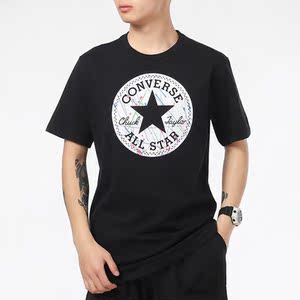 converse匡威短袖男2021夏新款运动休闲经典logo半袖t恤10021506