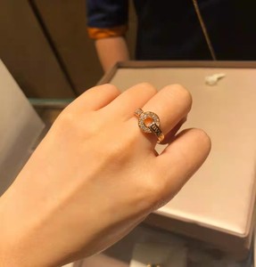 小红人纯银柜宝格丽正戒指女蛇形铜钱尾戒男士玫瑰金弹簧情侣对戒