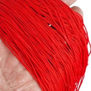 玉器吊坠挂件绳子项链男女儿童学生玉石手工编织DIY穿红绳线