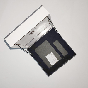 tf眼影口红礼盒tf眼影礼品盒专柜包装物料灰色银色纸袋正品