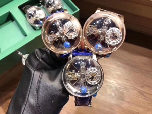 捷克豹天体陀飞轮手表