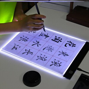 模仿签字神器透明led临摹台发光板透写台专业绘图复写临摹拷贝台