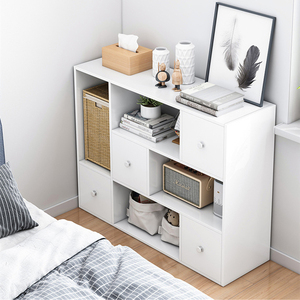 床边柜床头柜简易窄夹缝长条柜卧室简约现代床尾置物柜子储物柜唐