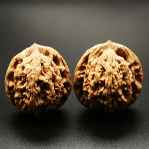 文玩核桃 虎头核桃 把玩 麦穗虎头堂上粗筋虎头核桃