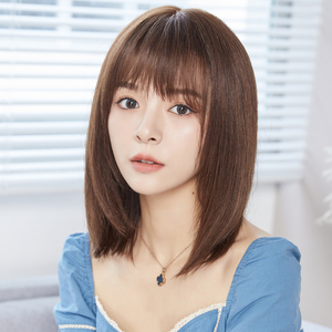 00280人付款天猫假发女中长发2021年时尚新款仿真网红长卷发锁骨短发