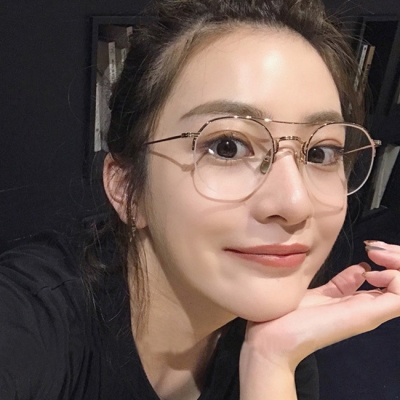 金眼日近金眼睛镜眼镜框w眼框本素丝圆视复近男潮色半女颜视框古