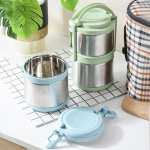 304特得美真空保温12小时饭盒学生成人防漏不锈钢餐盒双层保温桶