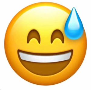 流汗黄豆贴纸大号流汗黄豆emoji表情包搞笑1000张笑脸贴纸大量