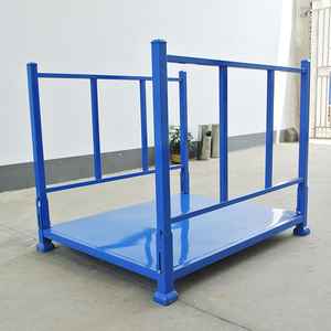 折叠堆垛架巧固架冷库堆高多层铁框架出口货布匹轮胎仓储笼置物架