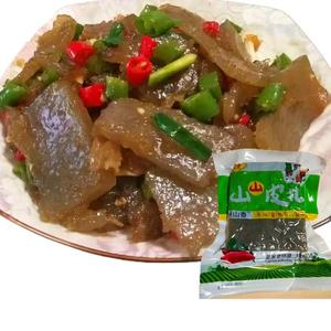 卫辉特产手工皮扎红薯粉条焖子农家风味特色小吃皮渣325g*5袋包邮