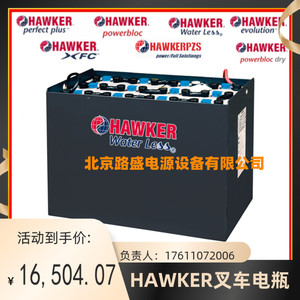 英国HAWKER叉车蓄电池24-3PZS465电动托盘拣选车/电动牵引车 霍克