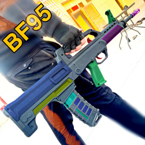 兵锋95电动连发软弹枪bf可发射男孩玩具枪仿真95式突击步枪模型枪