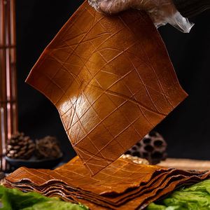 四川特产卤香牛皮豆干千张皮火锅串串烧烤食材香干豆腐丝素鸡