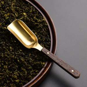茶叶勺茶匙茶叶勺子取茶叶工具茶叶铲子分茶勺铜茶勺茶铲茶道配件