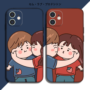 iphone12pro手机壳情侣vivos7e可爱oppoa9苹果11适用mate40荣耀50