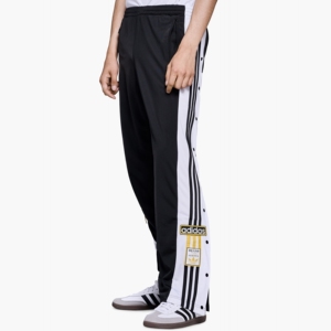 adidas阿迪达斯三叶草阔腿裤男子复古直筒排扣长裤 dv1593 cz0679