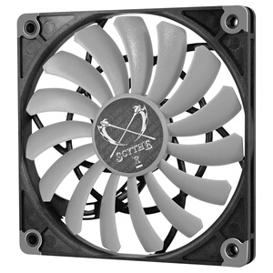 大镰刀风12 风12012超薄pwm温控调速cpu水冷排机箱风扇12cm 1201